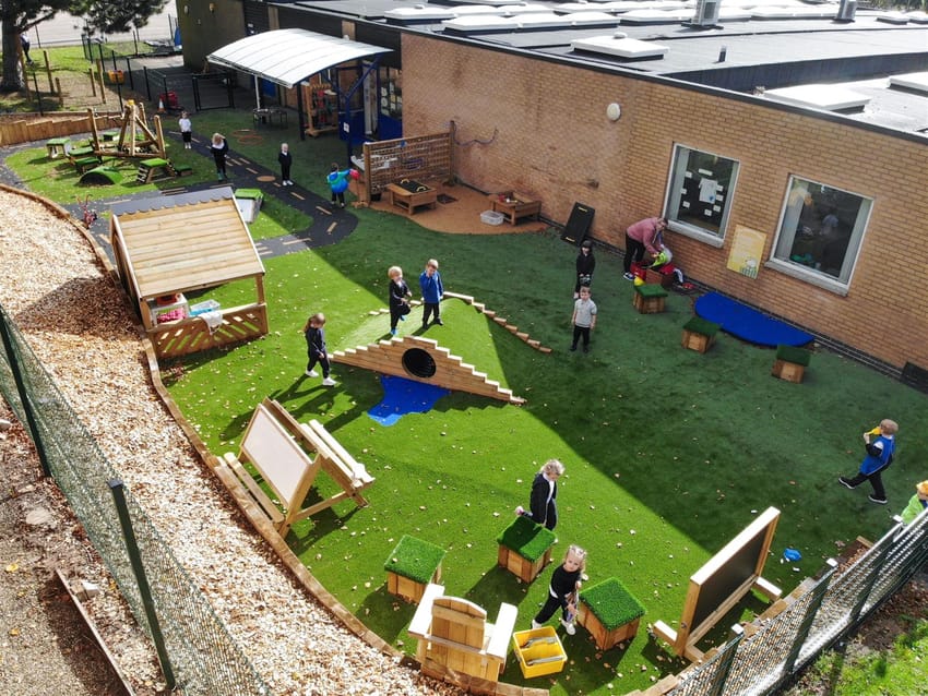 EYFS Play Area Transformation at St Peter's CofE Primary School! Main Image